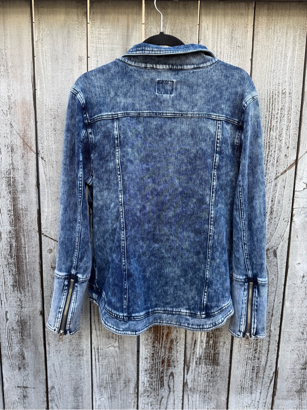 Liverpool Bradford Moto Denim Jacket XL | Like New - Picture 3 of 16
